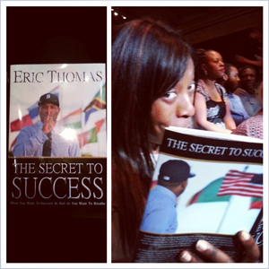 Eric Thomas Secret To Success Book